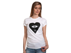 Kovic - Heart T-Shirt White